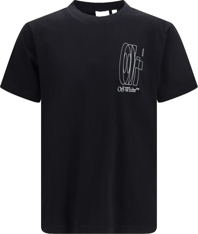 OFF-WHITE Off-White Black Cotton T-Shirt