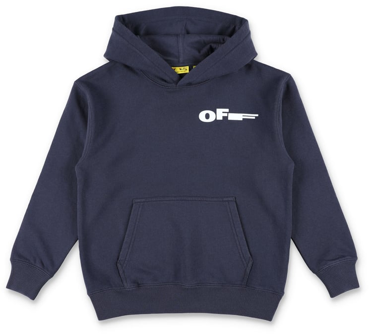 OFF-WHITE Type Hoodie Seaborne