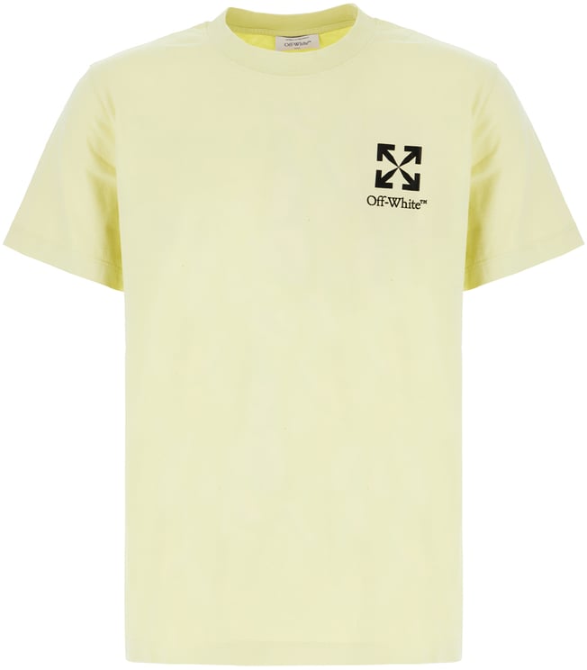 OFF-WHITE Off White Lime green cotton t-shirt
