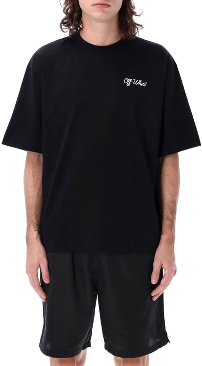 OFF-WHITE Script Skate Tee Nero