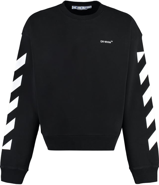 OFF-WHITE Cotton crew-neck sweatshirt