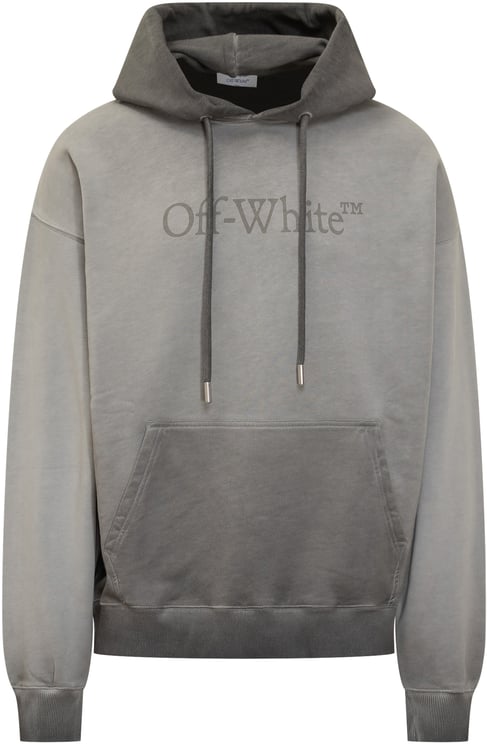 OFF-WHITE Off-White Felpa Laundry Skate Hoodie Grigia