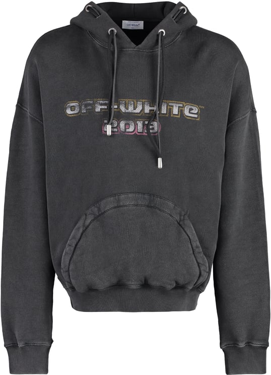 OFF-WHITE Logo print hoodie