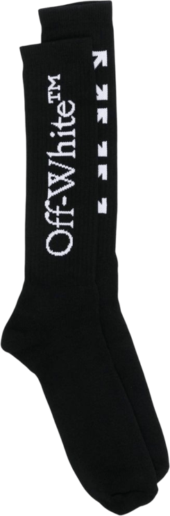 OFF-WHITE Calzini Core Bookish Arrow neri