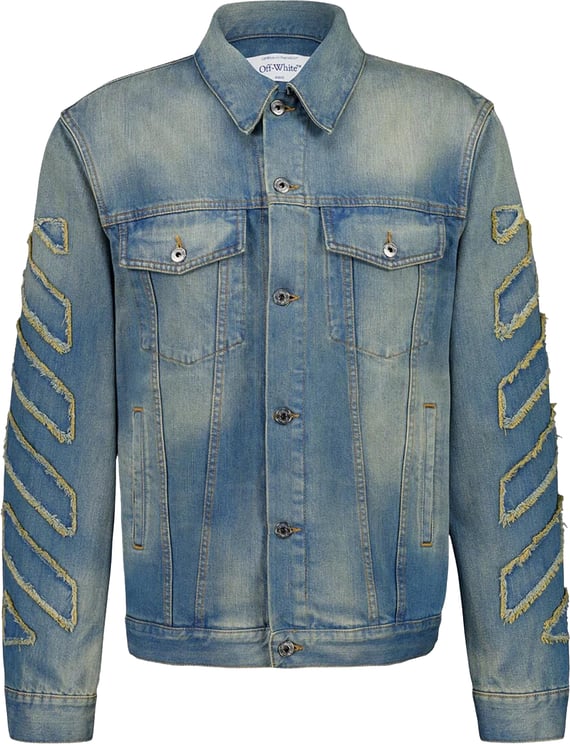 OFF-WHITE Heren Diag Patch Skate Denim