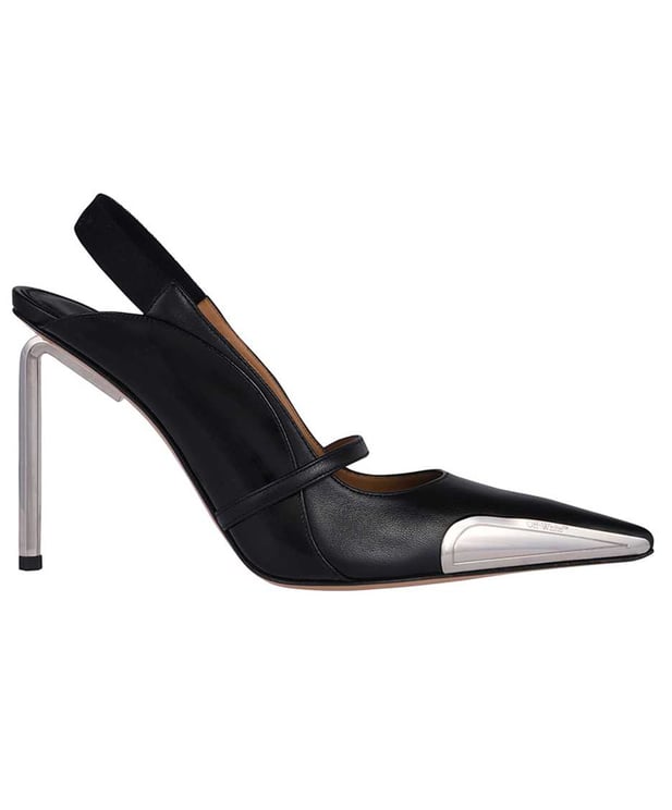 OFF-WHITE Pointy-toe slingbacks