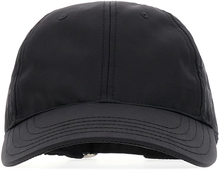 OFF-WHITE Off White Black nylon baseball cap