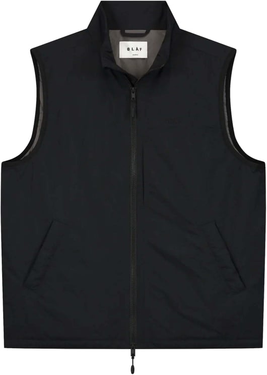 ØLÅF ØlÅf Nylon Vest Bodywarmers Zwart M190501