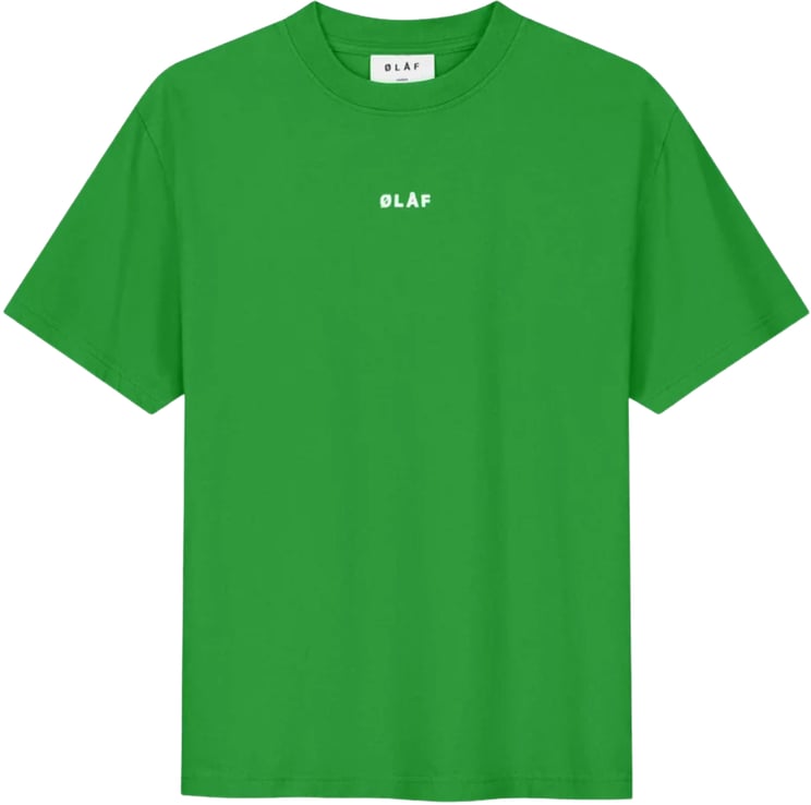 ØLÅF ØlÅf Block Tee T-shirts Groen M200117