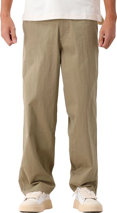 ØLÅF Ølaf Broek Beige/Groen Barrel