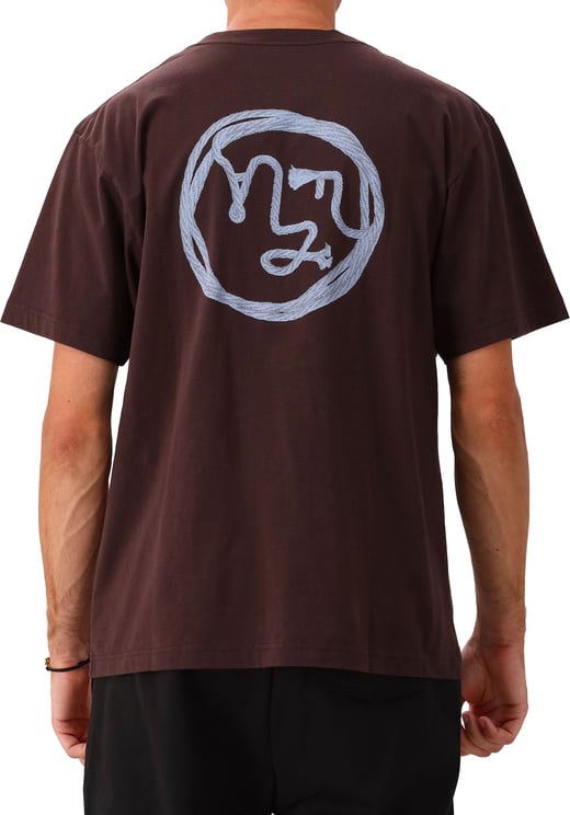 ØLÅF Olaf T-shirt Bruin Lasso Face