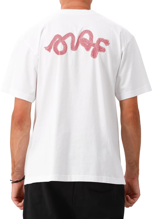 ØLÅF Olaf T-shirt Wit Lasso Signature