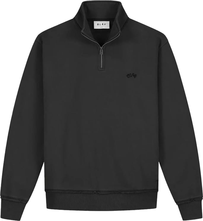 ØLÅF Heren Signature Half Zip Grijs