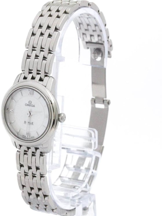 Omega Omega De Ville Prestige Quartz Watch Stainless Steel 24