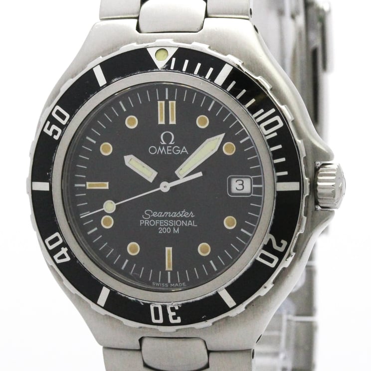 Omega Omega Seamaster Professional 200 Pre Bond Chronometer Quartz Watch Stainless steel 39