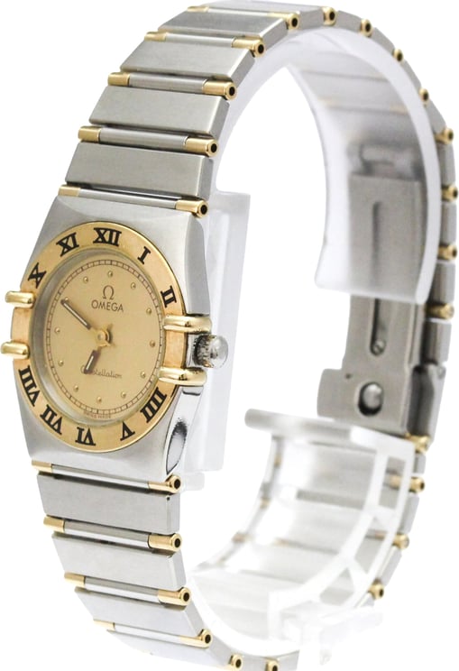 Omega Omega Constellation Quartz Stainless Steel and Yellow Gold 22