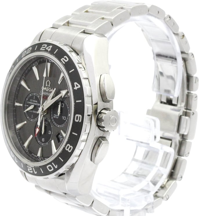 Omega Omega Seamaster Aqua Terra 150M Co-Axial Chronometer GMT Chronograph Automatic Stainless Steel 43