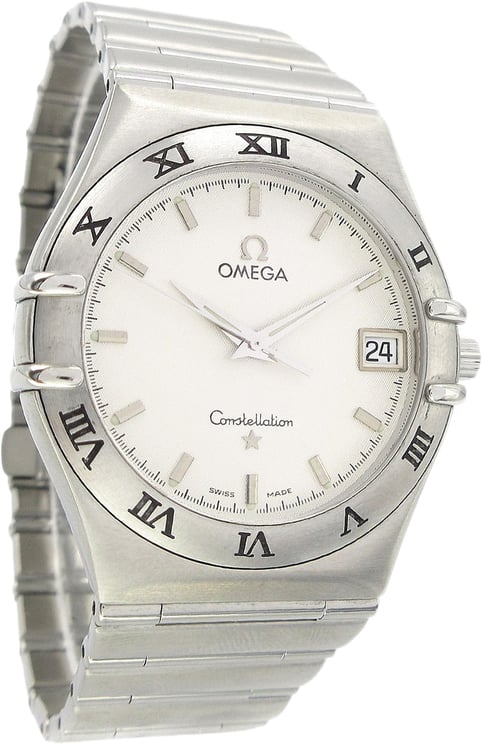 Omega Omega Constellation Quartz Watch Stainless Steel 34