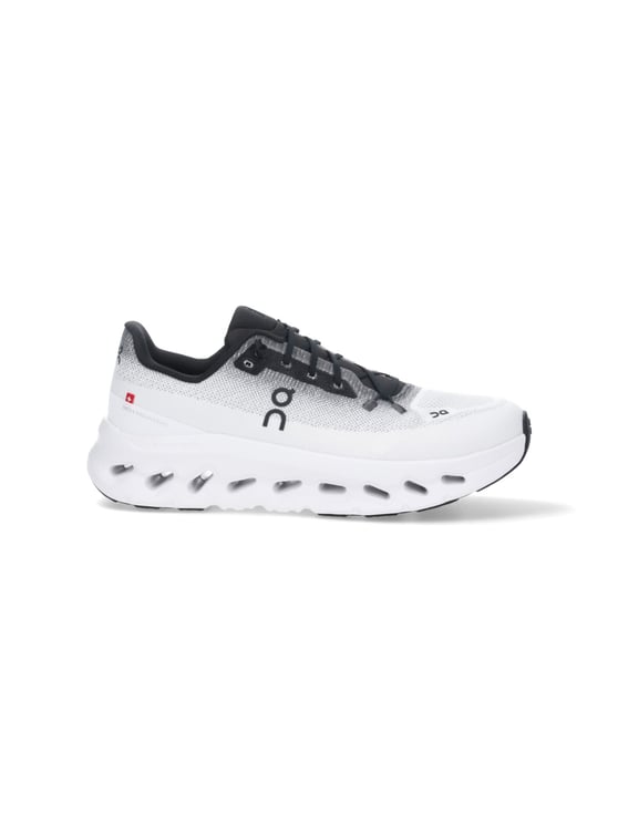 ON White Cloudtilt Mesh Sneakers