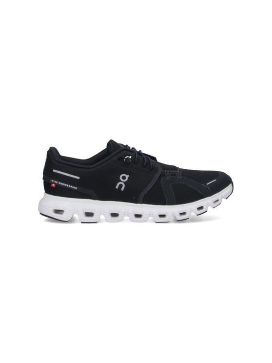 ON Black Cloud 6 Mesh Sneakers