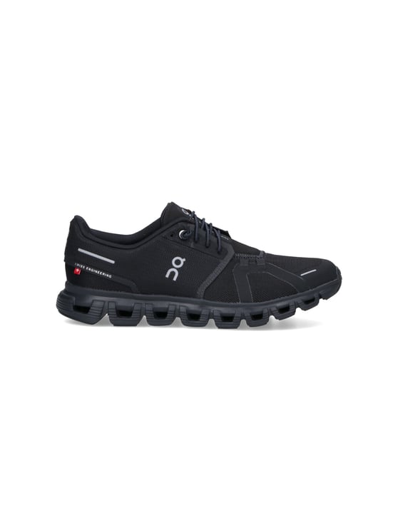ON Black Cloud 6 Mesh Sneakers