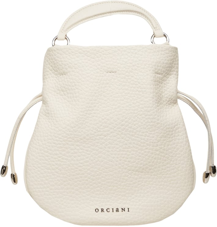 Orciani Grained leather handbag 'Juice'