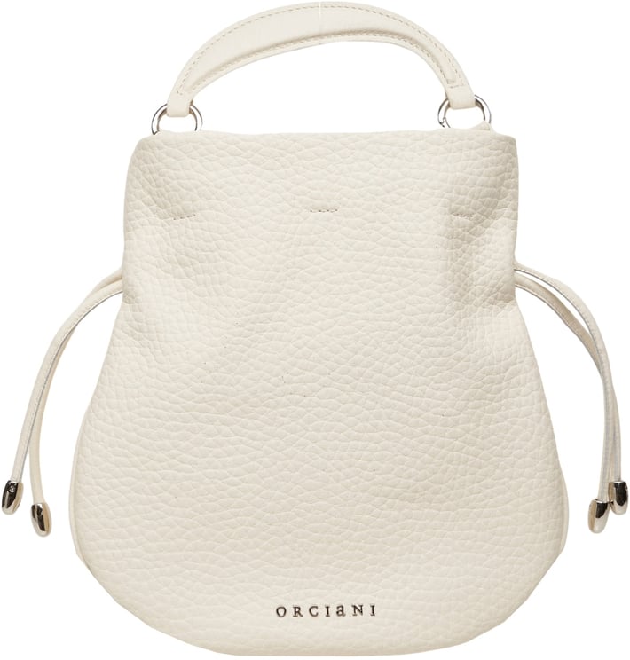 Orciani Grained leather handbag 'Juice'