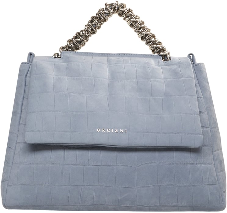 Orciani Nubuk leather handbag 'Sveva'