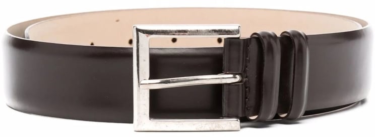 Orciani cintura classica calf in pelle brown