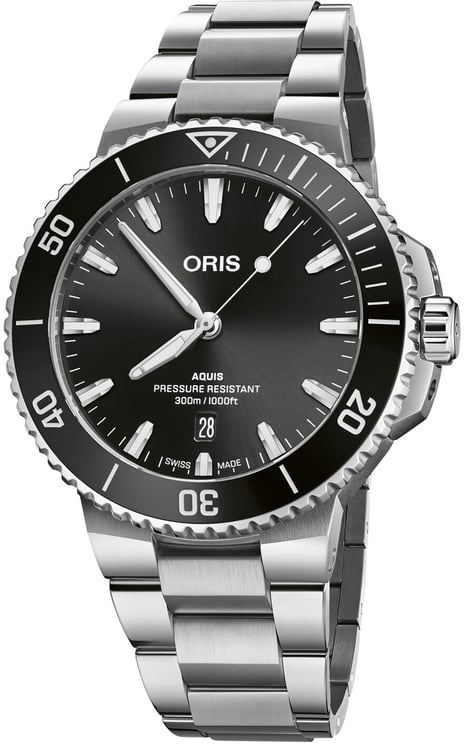 Oris Oris Aquis Date 43,5mm Black Dial