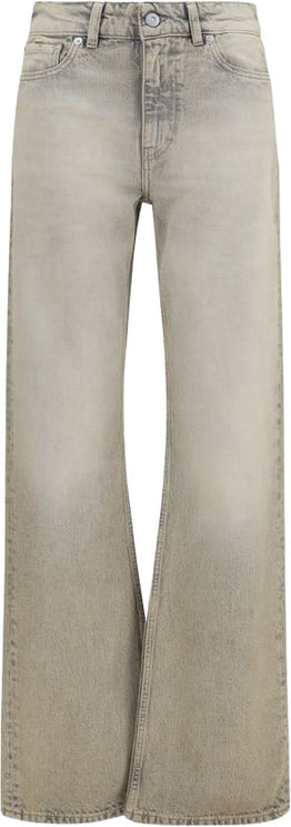 Our Legacy Our Legacy Gray Cotton Straight-Leg Jeans