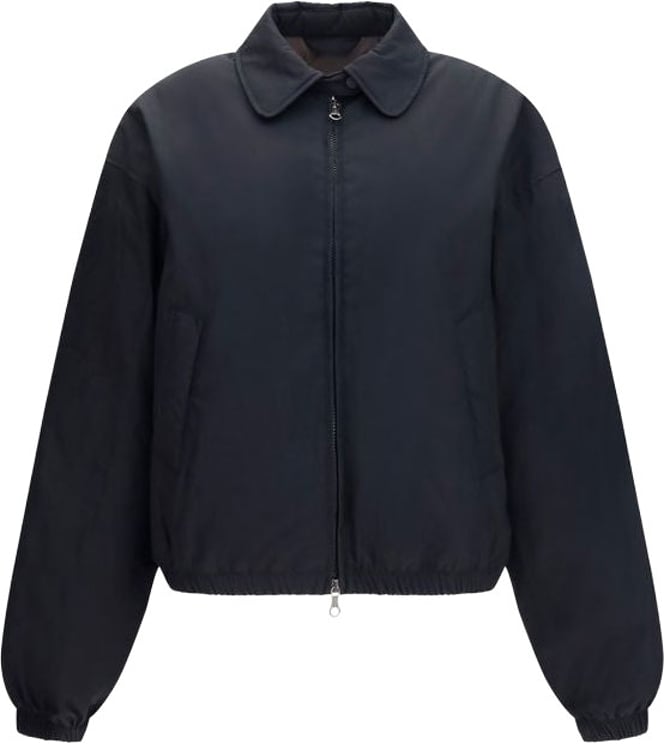 Our Legacy Our Legacy Black Cotton Full-Length Jacket