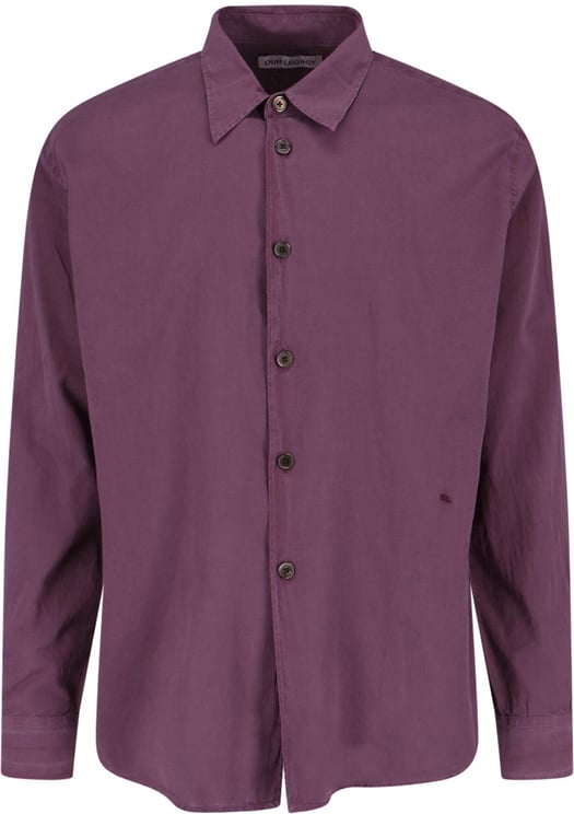 Our Legacy “Beyond” Button-Up Shirt – Purple