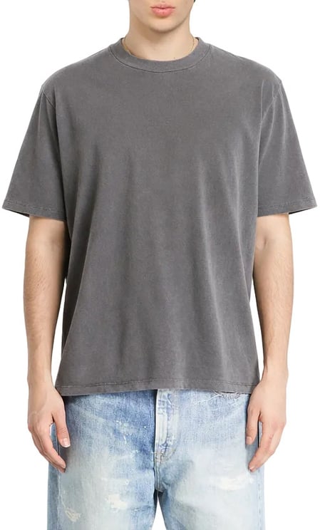 Our Legacy BOX T-SHIRT WORN GRAPHITE LEGACY JERSEY