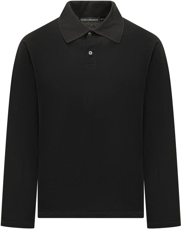 Our Legacy Polo Rugby con Colletto e Bottoni
