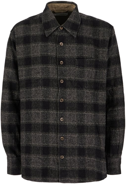 Our Legacy Our Legacy Embroidered cotton shirt