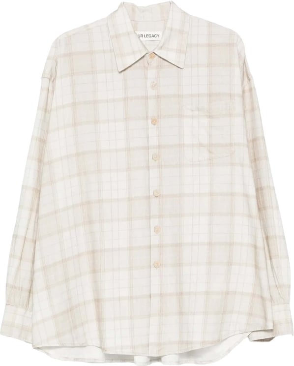 Our Legacy Borrowed Shirt Stella Check Print