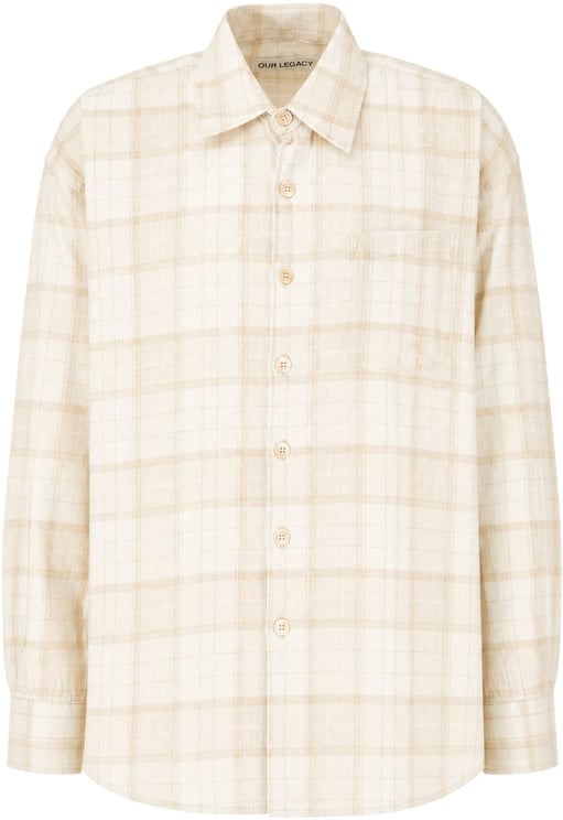 Our Legacy Our Legacy Embroidered cotton shirt