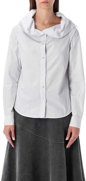 Our Legacy Kaomashi Shirt Pinstripe Pinstripe White