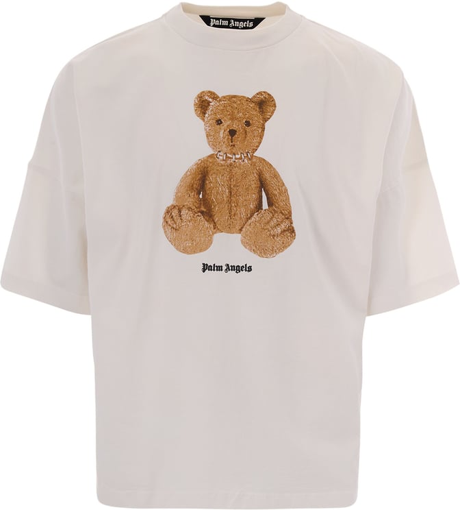 Palm Angels T-Shirts And Polos Off White Brown