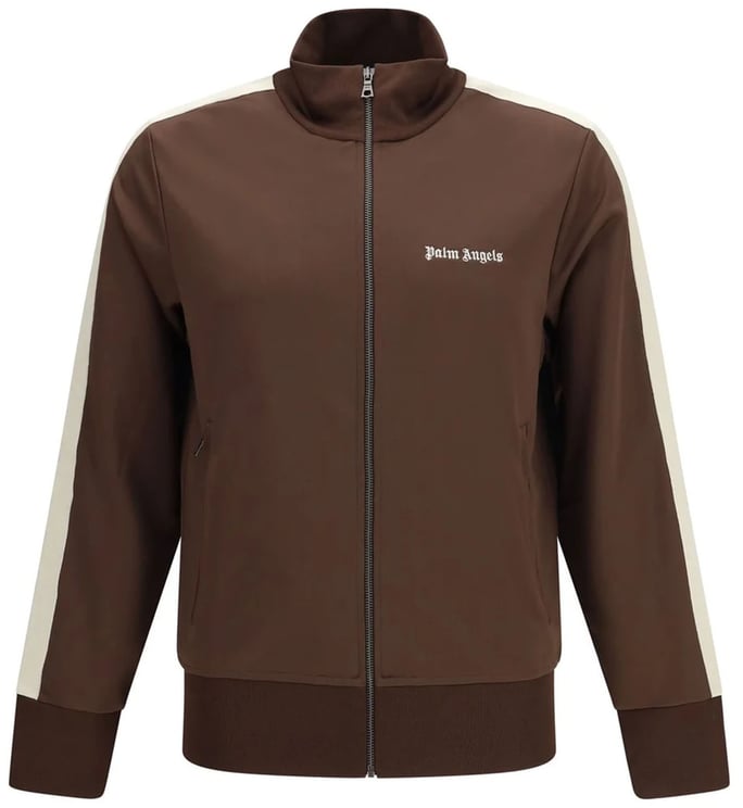 Palm Angels Sweaters Brown Off White
