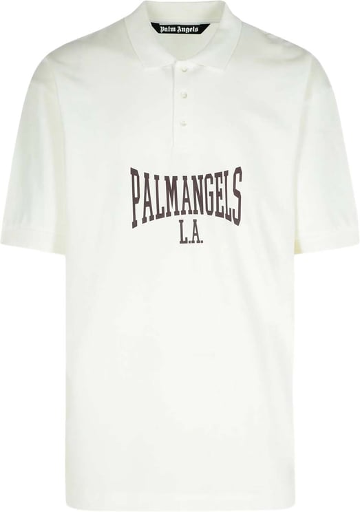 Palm Angels Palm Angels College Logo Polo