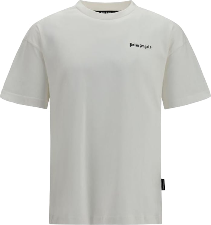 Palm Angels Palm Angels White Cotton T-Shirt
