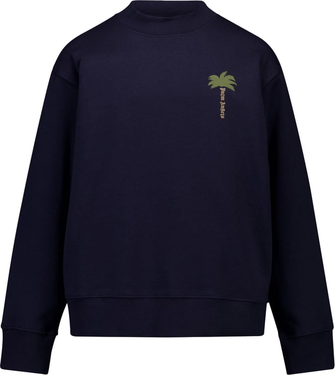 Palm Angels Palm Angels Kinder Unisex Trui In Navy