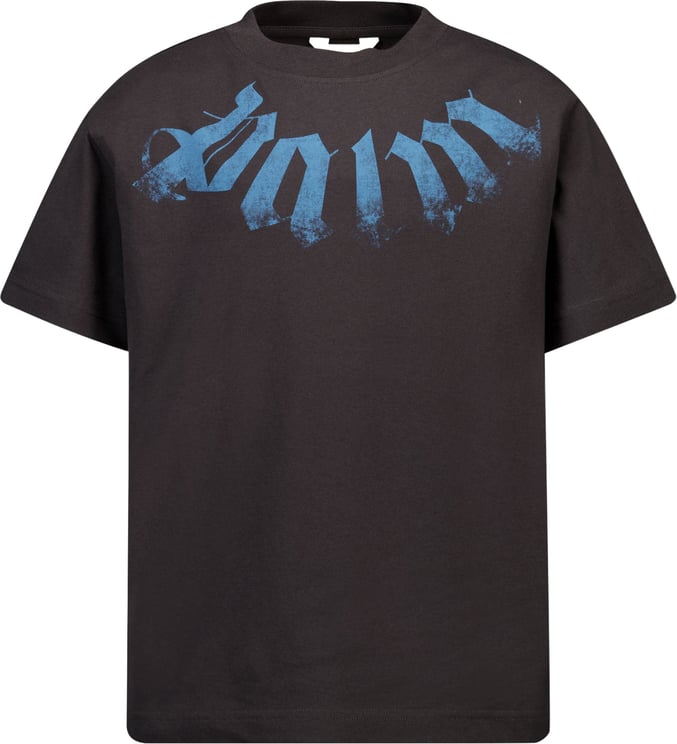 Palm Angels Palm Angels Kinder Jongens T-Shirt In Zwart