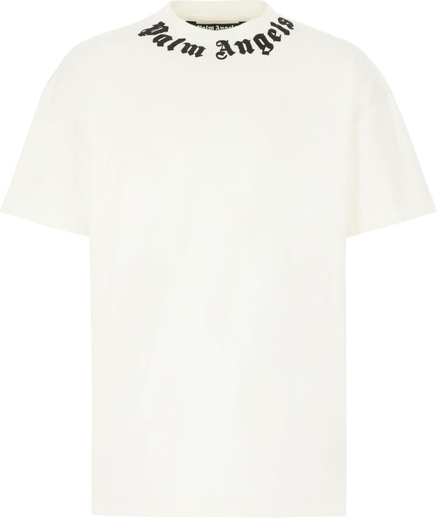 Palm Angels Palm Angels Ivory cotton t-shirt