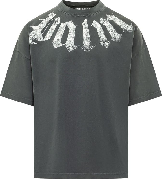Palm Angels T-shirt con Logo ad Arco