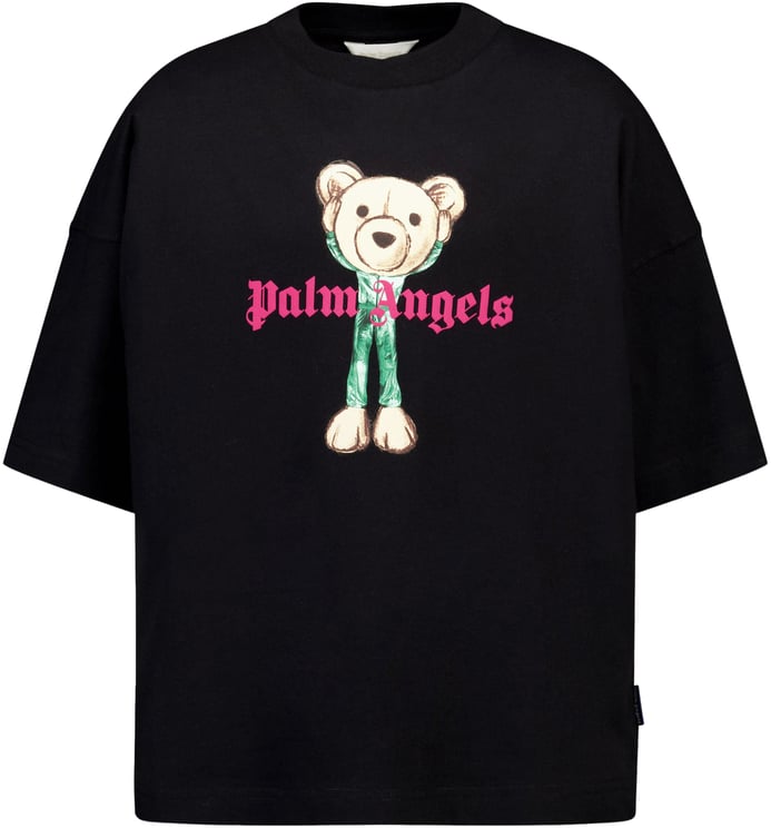 Palm Angels Palm Angels Kinder Jongens T-Shirt In Zwart