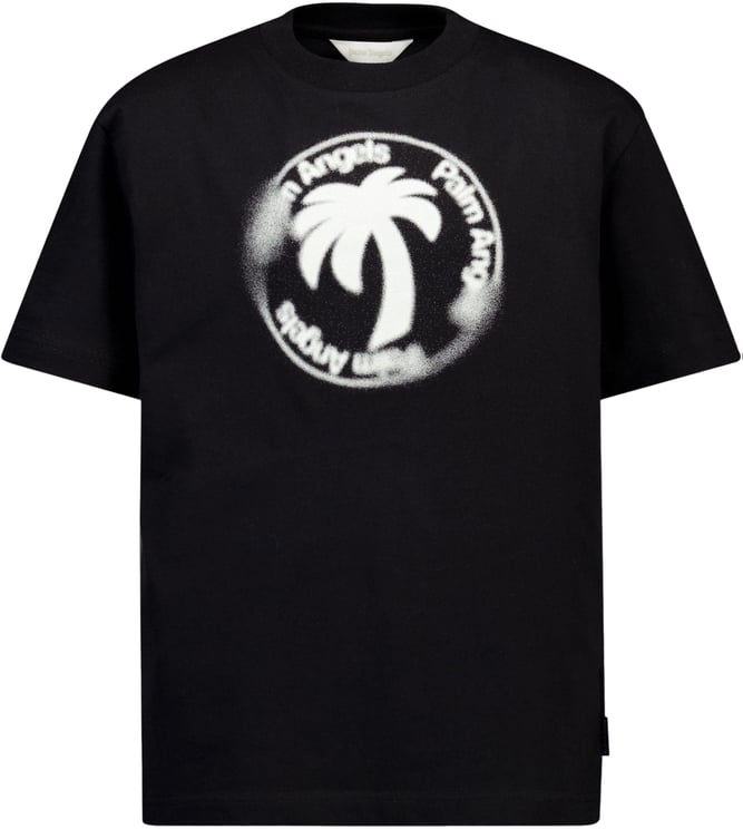 Palm Angels Palm Angels Kinder Jongens T-Shirt In Zwart
