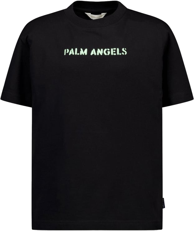 Palm Angels Palm Angels Kinder Jongens T-Shirt In Zwart